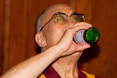 A Dalai Láma Budapesten-stock-photo