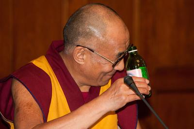A Dalai Láma Budapesten-stock-photo