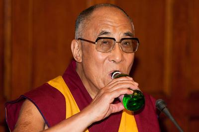 A Dalai Láma Budapesten-stock-photo