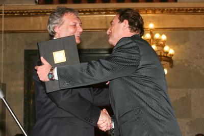 Átadták a Kiváló és Érdemes Művész, valamint a Babérkoszorú díjakat-stock-foto