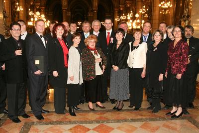 Átadták a Kiváló és Érdemes Művész, valamint a Babérkoszorú díjakat-stock-foto