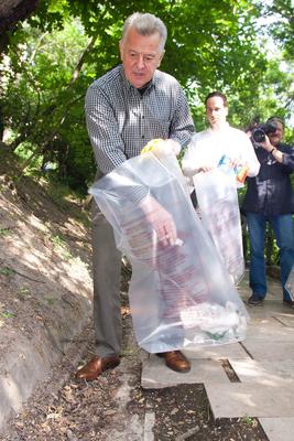 TeSzedd! akció Budapesten-stock-foto