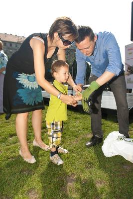 TeSzedd! akció Budapesten-stock-foto