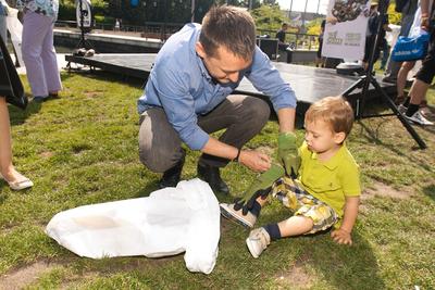 TeSzedd! akció Budapesten-stock-foto