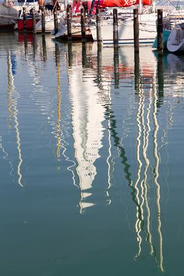 Balatonfüredi kikötő-stock-photo