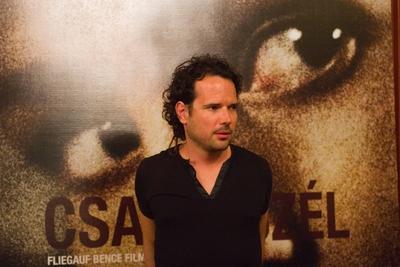 Csak a szél c. film díszbemutatója-stock-foto