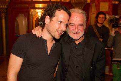 Csak a szél c. film díszbemutatója-stock-foto