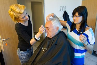 Havas a pályán c. műsor felvétele-stock-foto