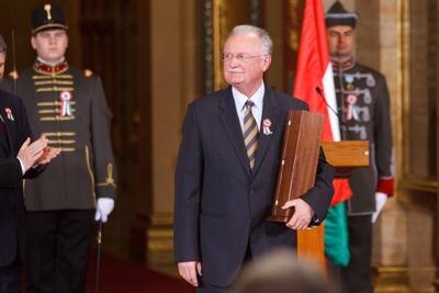 Kossuth-díj átadás a Parlamentben-stock-foto