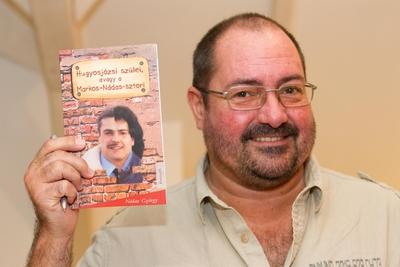 A Markos-Nádas-sztori c. könyv bemutatója-stock-foto