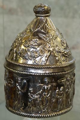 Sajtótájékoztató a Seuso kincsek visszaszerzéséről-stock-foto