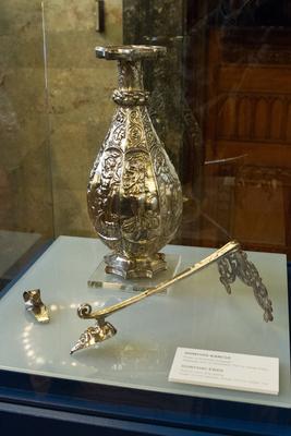 Sajtótájékoztató a Seuso kincsek visszaszerzéséről-stock-foto