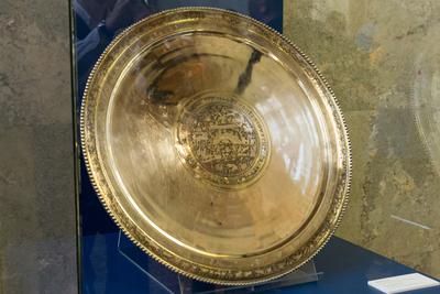 Sajtótájékoztató a Seuso kincsek visszaszerzéséről-stock-foto