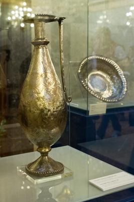 Sajtótájékoztató a Seuso kincsek visszaszerzéséről-stock-foto