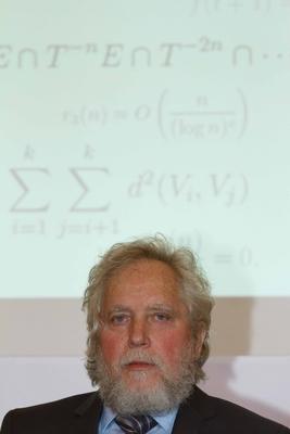 Szemerédi Endre kapta az idei Abel díjat-stock-foto