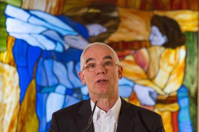 Free-Pressionisták kiállítás megnyitója-stock-foto