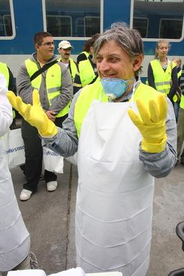 Utazz tisztán kampány indult a Mávnál-stock-foto