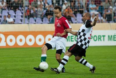 Forma 1 - All Stars mérkőzés-stock-foto