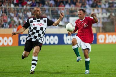 Forma 1 - All Stars mérkőzés-stock-foto