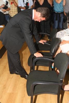 A Stohl per másodfokú tárgyalása-stock-foto