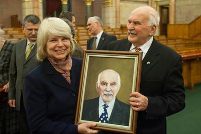 Horváth János születésnapját ünnepelte a Fidesz frakció-stock-foto