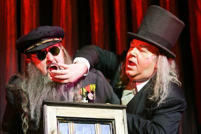 Alfred Hitchcock: 39 lépcső-stock-foto