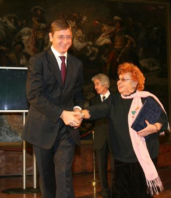 Átadták Táncsics Mihály Életmű Díjat-stock-foto