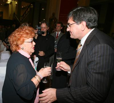 Átadták Táncsics Mihály Életmű Díjat-stock-foto