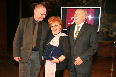 Átadták Táncsics Mihály Életmű Díjat-stock-foto