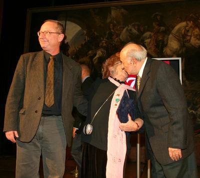 Átadták Táncsics Mihály Életmű Díjat-stock-foto