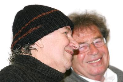 Tandori Dezső Goethe érmet kapott-stock-foto