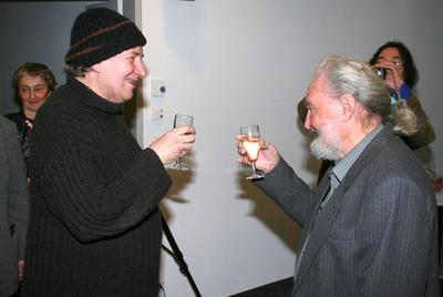 Tandori Dezső Goethe érmet kapott-stock-foto