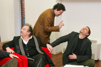 A Telekabaré felvétele-stock-foto