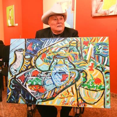 Tony Curtis ismét Magyarországon-stock-foto