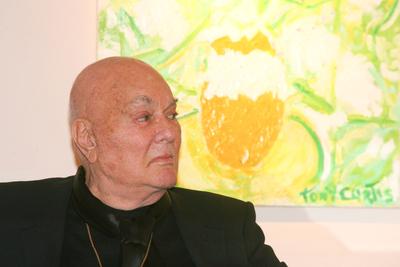 Tony Curtis ismét Magyarországon-stock-foto