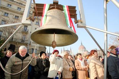 Zavargások a Kossuth téren-stock-photo