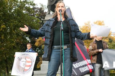 56-ra emlékeznek a Hatvanégy Vármegye Mozgalom aktivistái-stock-foto