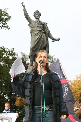 56-ra emlékeznek a Hatvanégy Vármegye Mozgalom aktivistái-stock-foto
