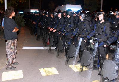 Ismét a kormány ellen tüntettek a Kossuth téren-stock-foto