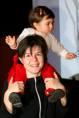 Mikulás az Új Színházban-stock-foto