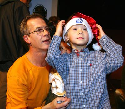 Mikulás az Új Színházban-stock-foto