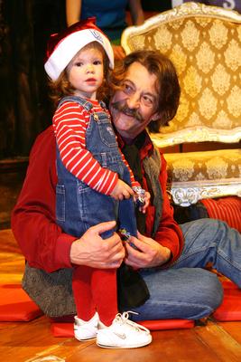 Mikulás az Új Színházban-stock-foto