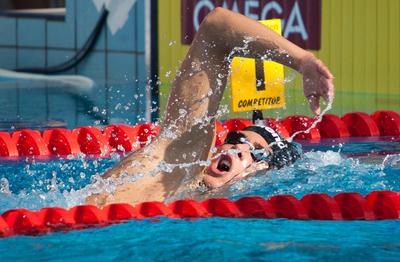 Úszó Európa-bajnokság-stock-foto