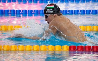 Úszó Európa-bajnokság-stock-foto