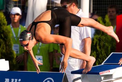 Úszó Európa-bajnokság-stock-foto