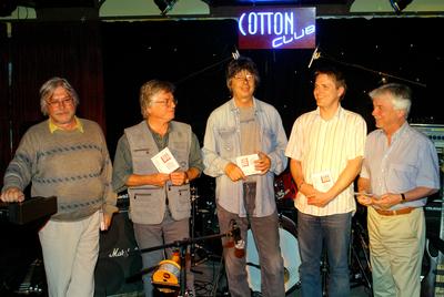 Lemezbemutató a Cotton Clubban - Az Illés dalai mai zenekarok tolmácsolásában-stock-foto