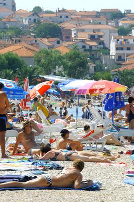 Ciovo-sziget, Horvátország-stock-foto