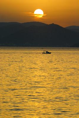 Ciovo-sziget, Horvátország-stock-foto