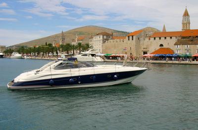 Trogir, Horvátország-stock-photo