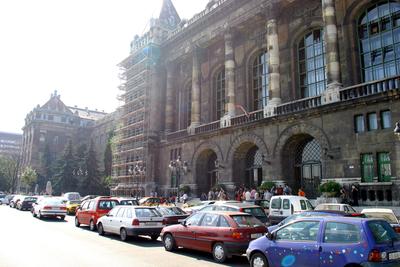 A Budapesti Műszaki és Gazdaságtudományi Egyetem-stock-foto